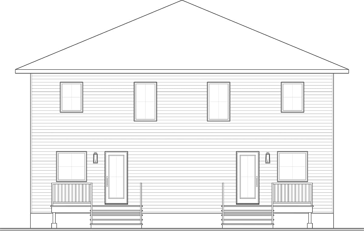 Rear Elevation