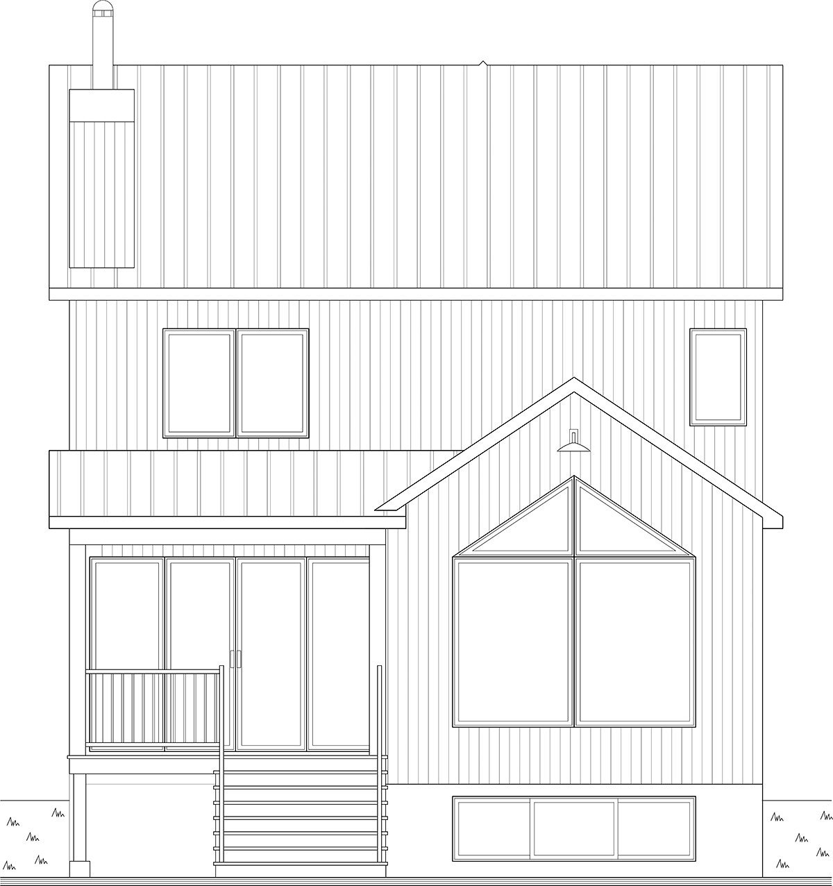Rear Elevation