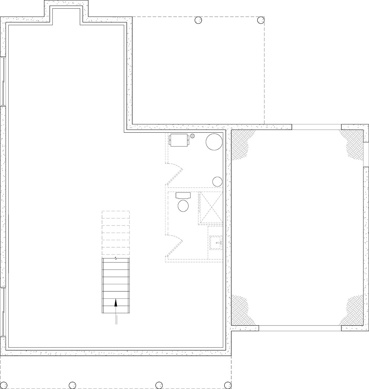 House Plan 81883 Lower Level