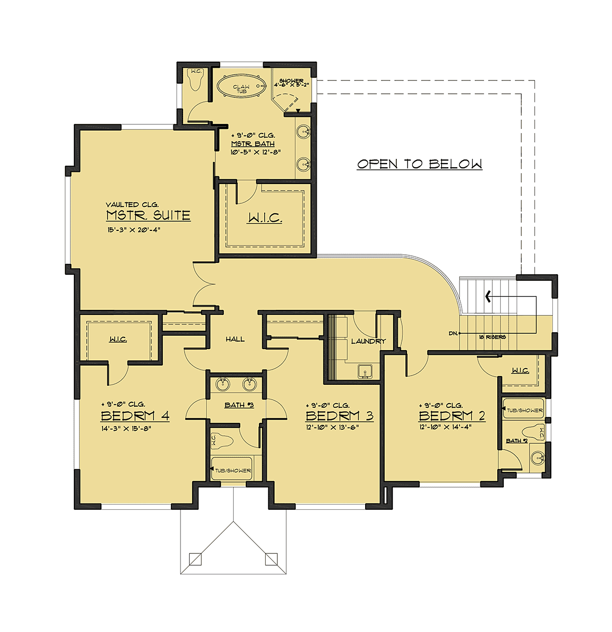 House Plan 81954 Level Two