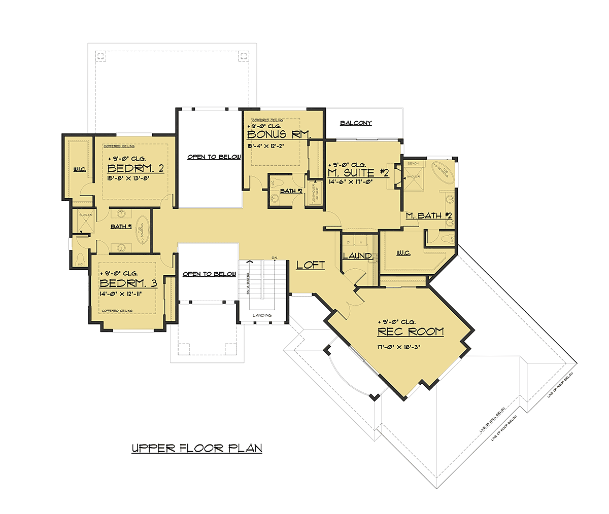 House Plan 81955 Level Two