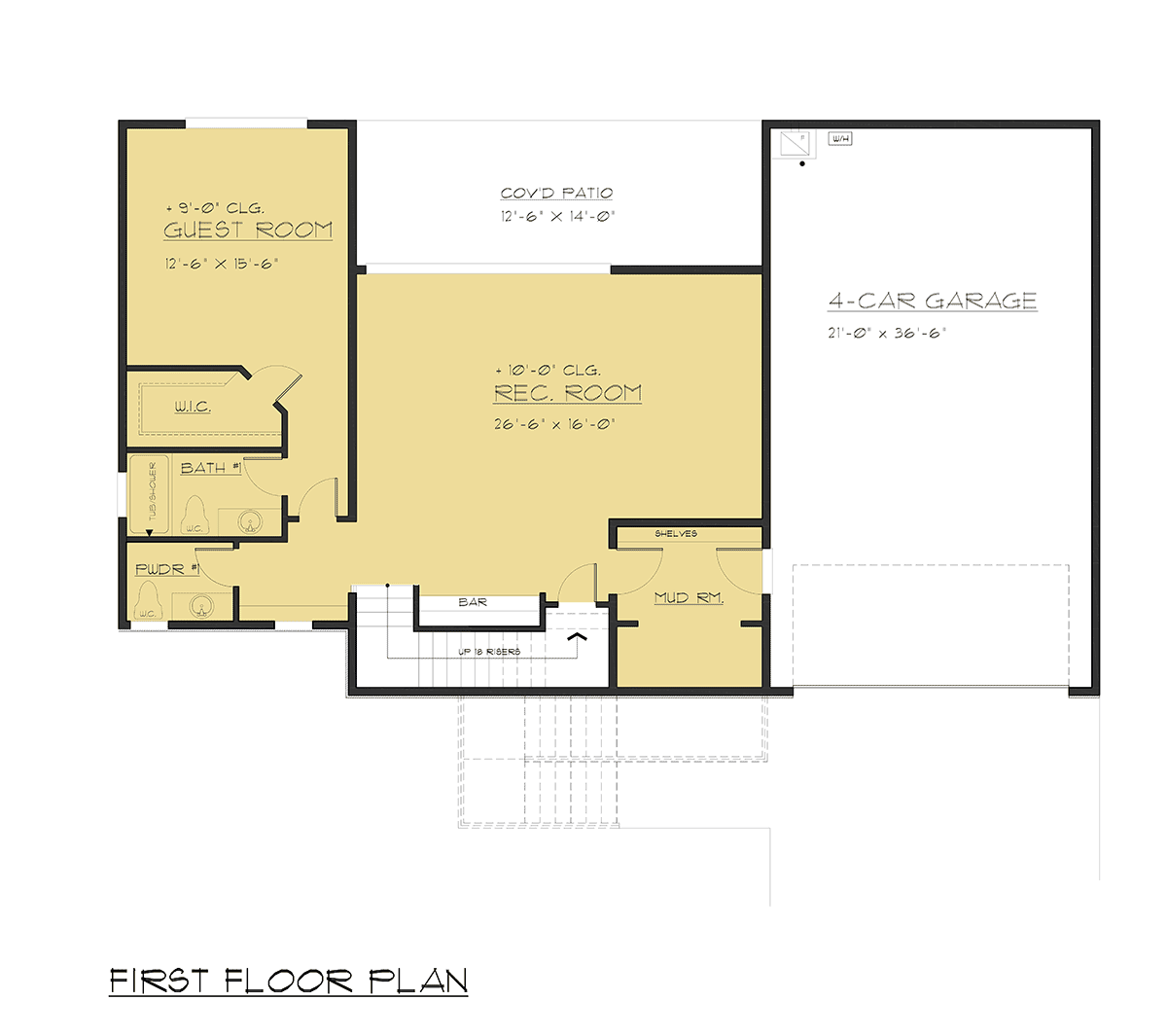 House Plan 81957 Level One