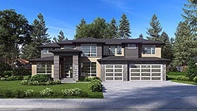 Plan 81961 - 3315 Square Feet