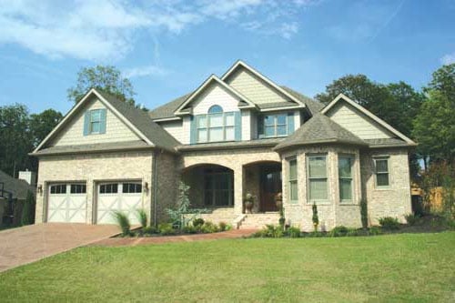 Country, Craftsman, European Plan with 3343 Sq. Ft., 4 Bedrooms, 3 Bathrooms, 2 Car Garage Picture 4