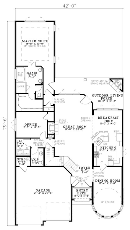 First Level Plan