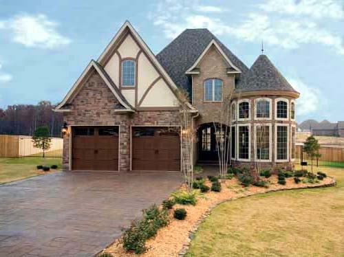 European, French Country, Tudor, Victorian Plan with 2889 Sq. Ft., 4 Bedrooms, 3 Bathrooms, 2 Car Garage Picture 5