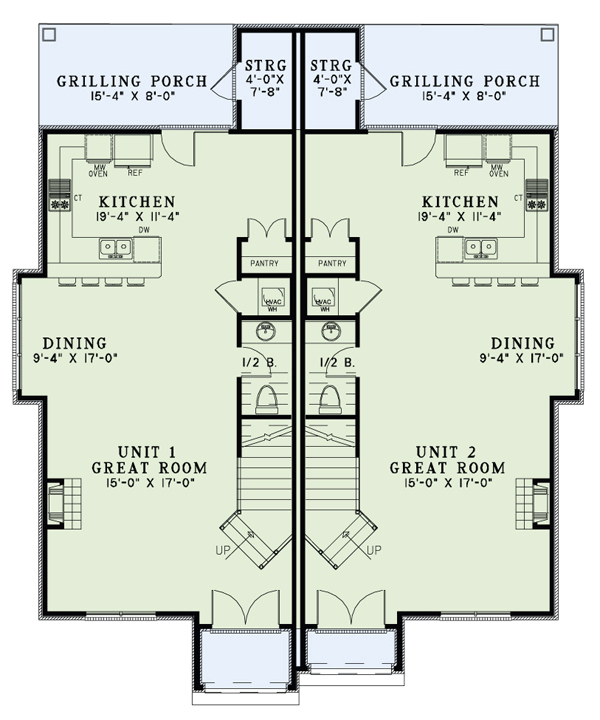 Multi-Family Plan 82173 Level One