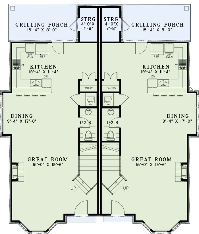 Multi-Family Plan 82174 Level One