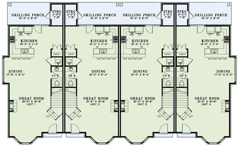 Multi-Family Plan 82175 Level One