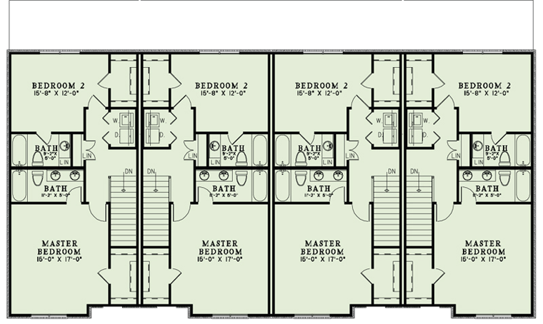 Multi-Family Plan 82175 Level Two