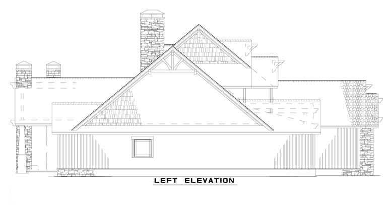 European Plan with 3600 Sq. Ft., 4 Bedrooms, 3 Bathrooms, 3 Car Garage Picture 2