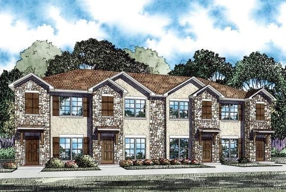 Multi-Family Plan 82286
