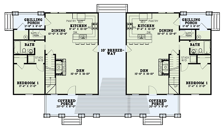 Multi-Family Plan 82305 Level One