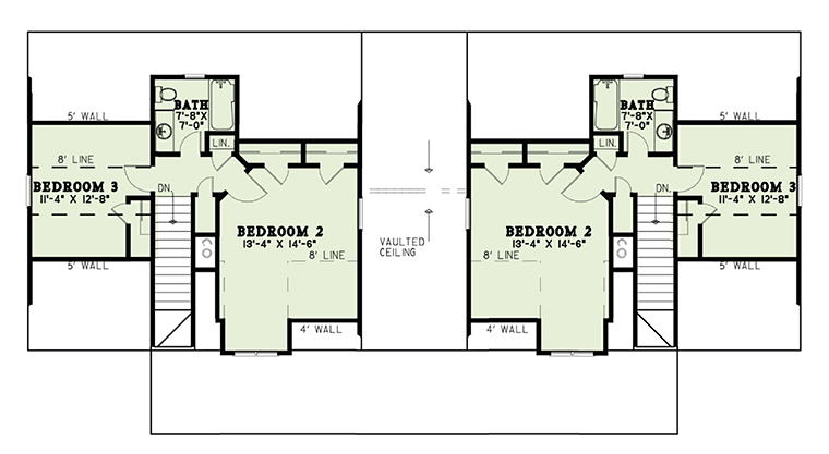 Multi-Family Plan 82305 Level Two