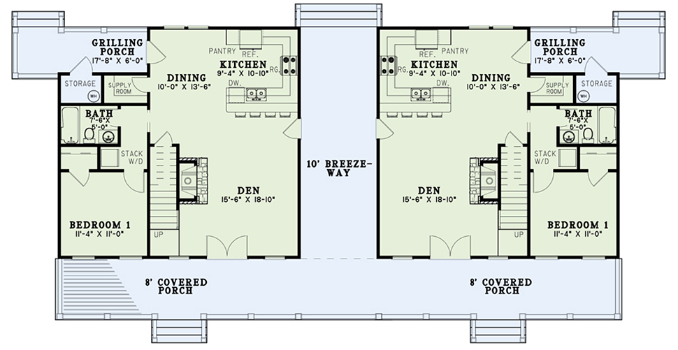 Multi-Family Plan 82306 Level One