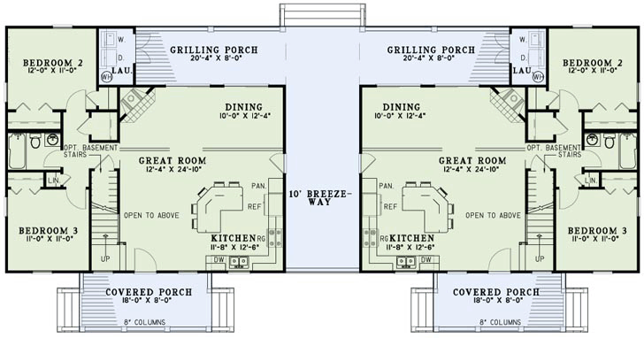 Multi-Family Plan 82307 Level One