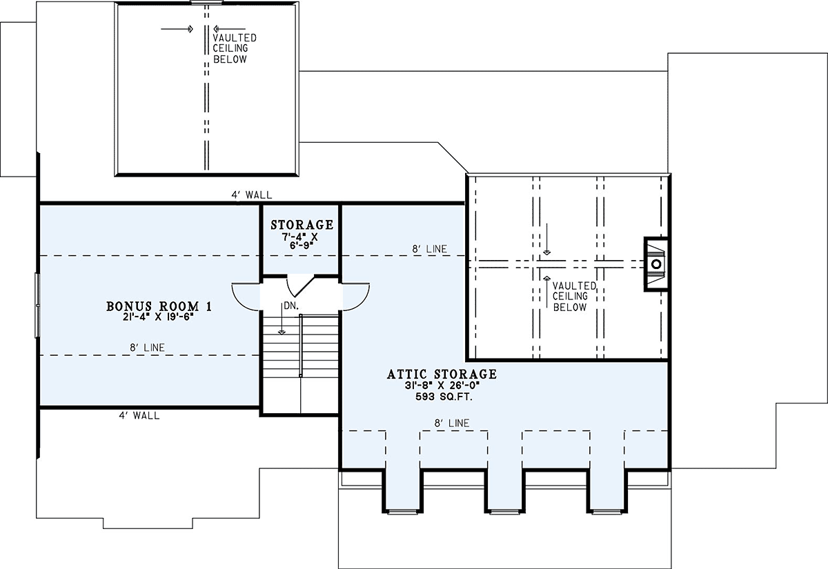 House Plan 82380 Level Two