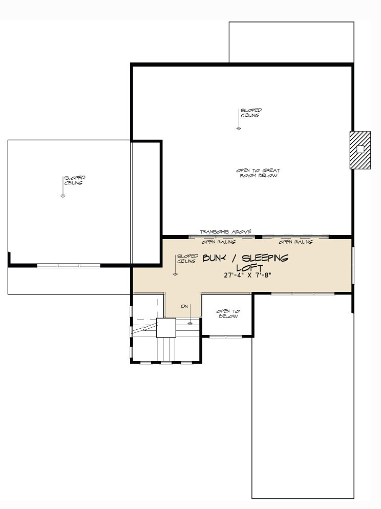 House Plan 82410 Level Two