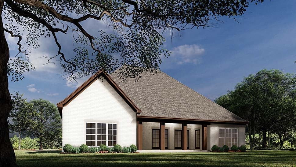 House Plan 82447 Rear Elevation