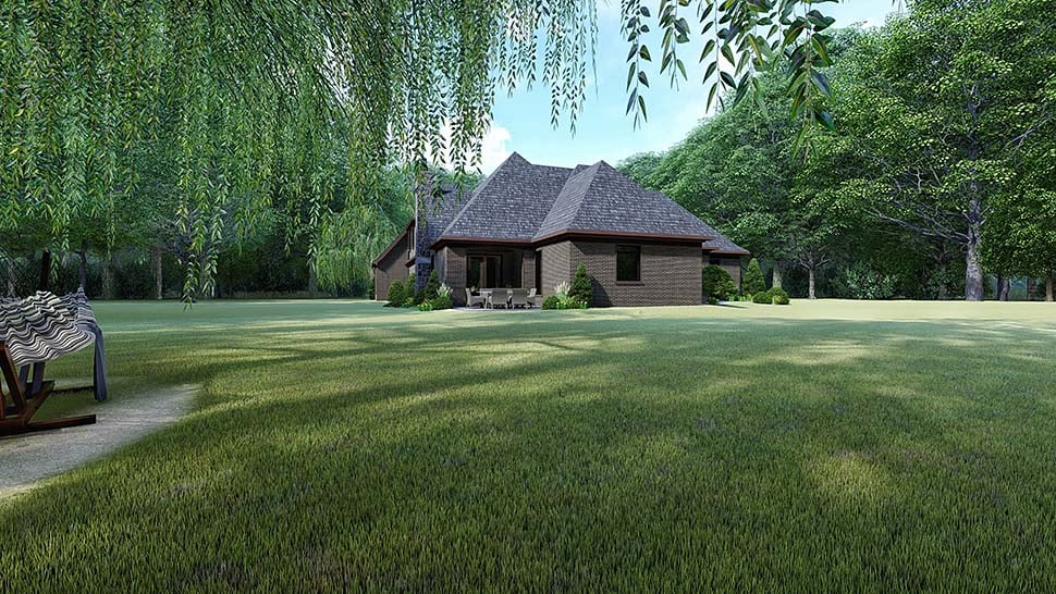 House Plan 82530 Rear Elevation