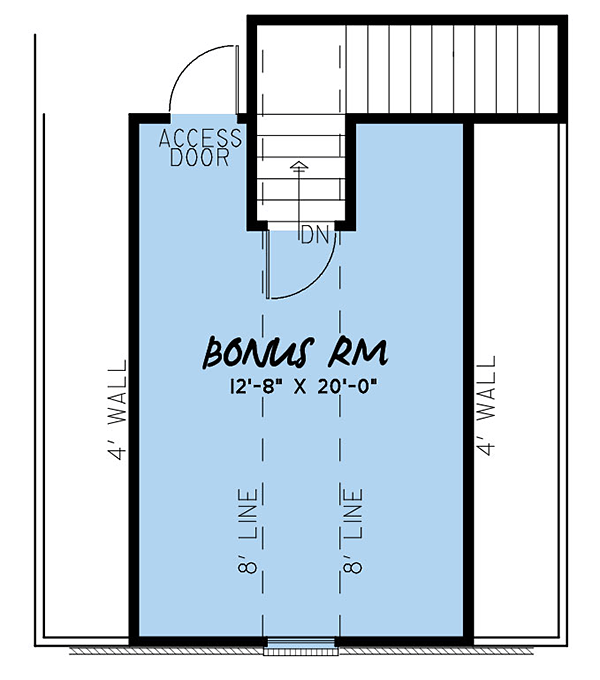 House Plan 82640 Level Two