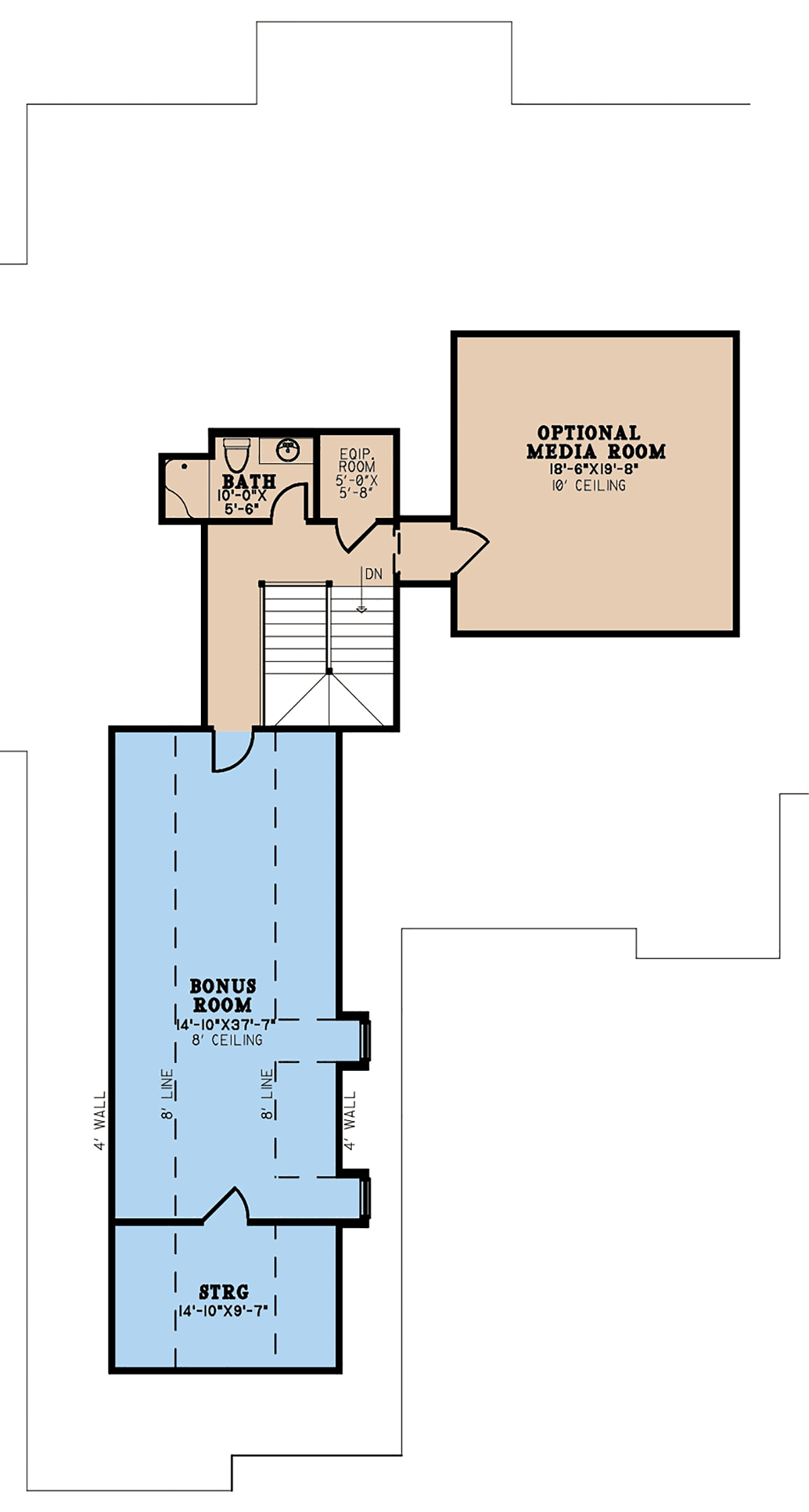 House Plan 82675 Level Two