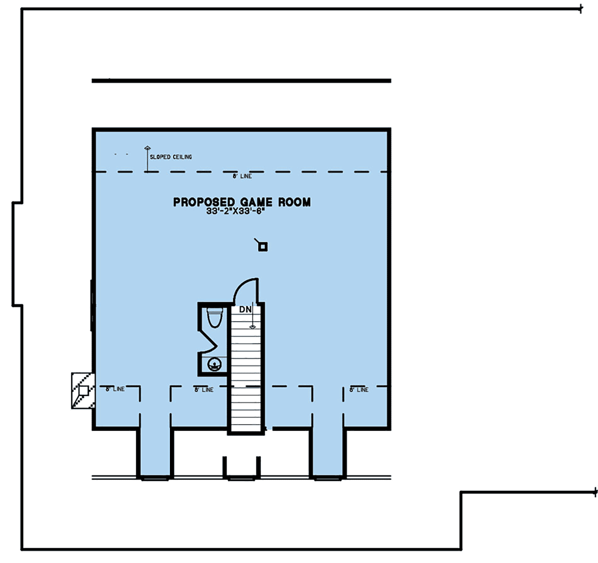 House Plan 82676 Level Two