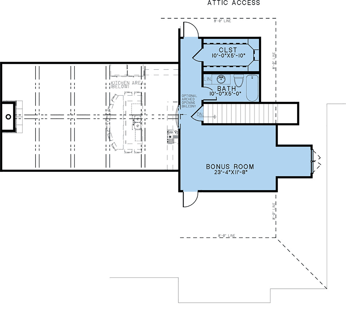 House Plan 82689 Level Two