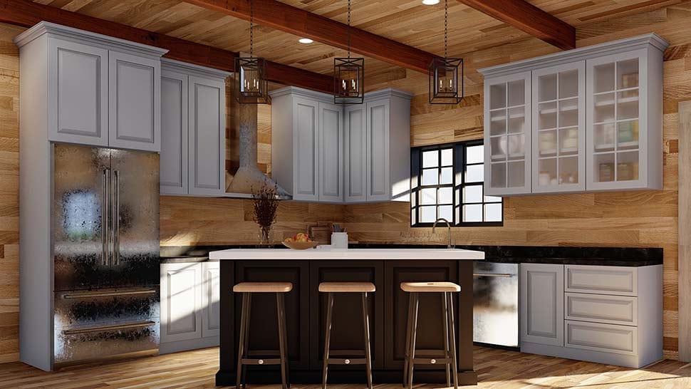 Bungalow, Cabin, Country, Craftsman, Farmhouse Plan with 2278 Sq. Ft., 3 Bedrooms, 3 Bathrooms, 2 Car Garage Picture 11