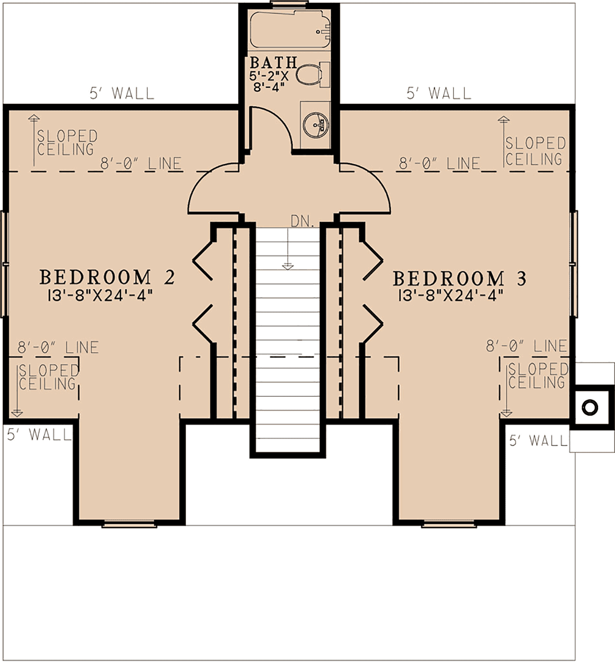 House Plan 82701 Level Two
