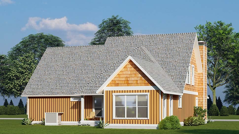 Bungalow, Coastal, Country, Craftsman, Farmhouse, Southern, Traditional Plan with 1986 Sq. Ft., 3 Bedrooms, 3 Bathrooms, 2 Car Garage Picture 7