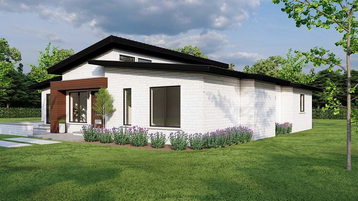 Contemporary, Modern Plan with 1881 Sq. Ft., 3 Bedrooms, 3 Bathrooms Picture 2