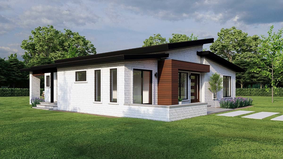 Contemporary, Modern Plan with 1881 Sq. Ft., 3 Bedrooms, 3 Bathrooms Picture 3
