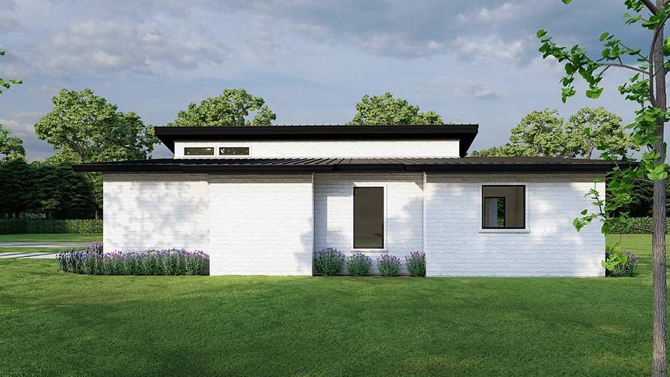 Contemporary, Modern Plan with 1881 Sq. Ft., 3 Bedrooms, 3 Bathrooms, 2 Car Garage Picture 4