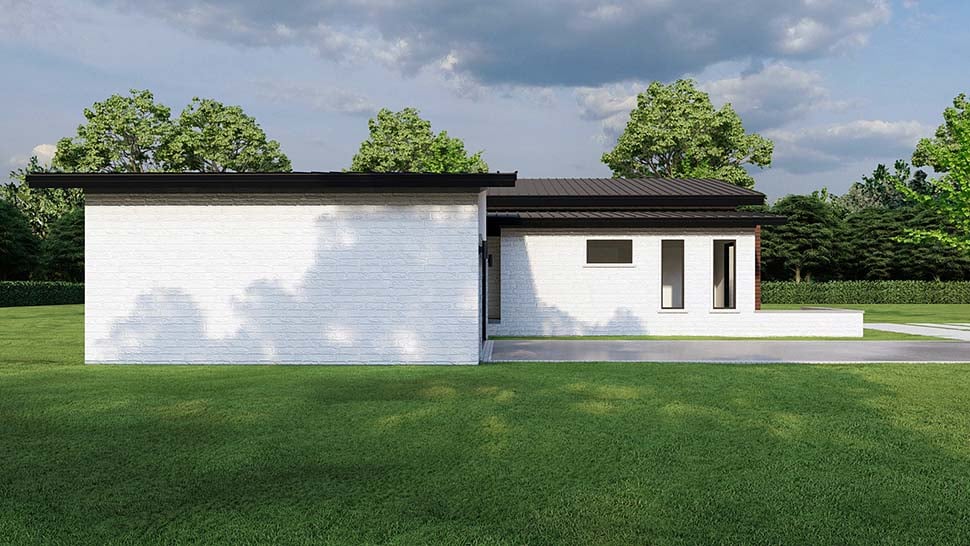 Contemporary, Modern Plan with 1881 Sq. Ft., 3 Bedrooms, 3 Bathrooms, 2 Car Garage Picture 5