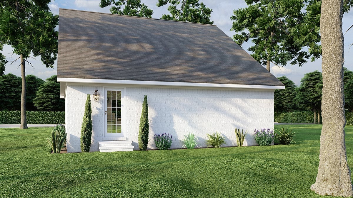 House Plan 82729 Rear Elevation