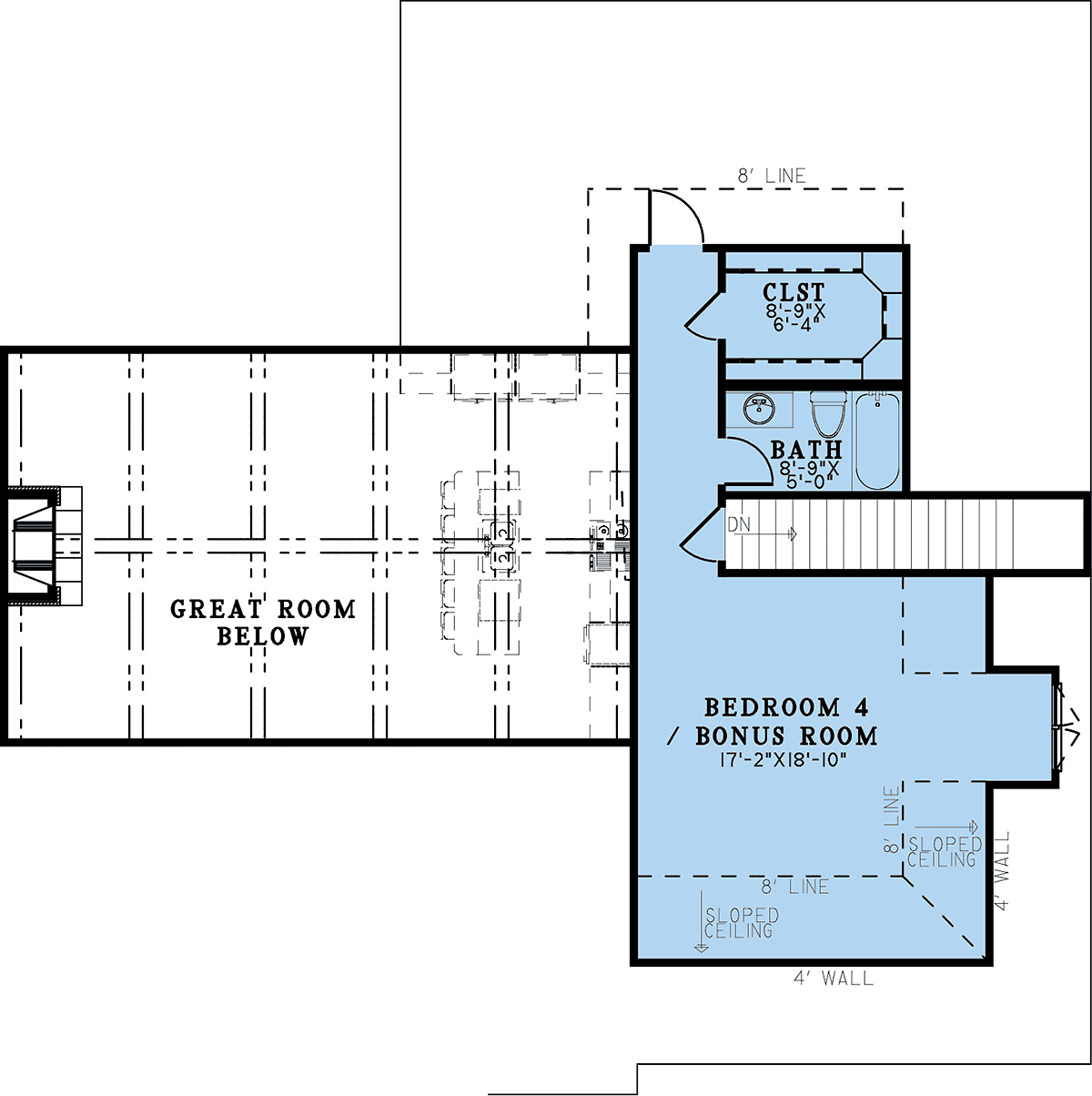 House Plan 82744 Level Two