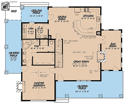 First Level Plan