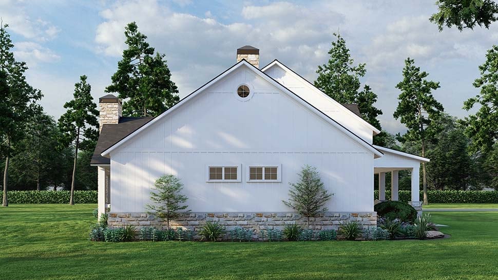 Barndominium, Country, Farmhouse, Prairie Style Plan with 2683 Sq. Ft., 3 Bedrooms, 4 Bathrooms, 2 Car Garage Picture 12