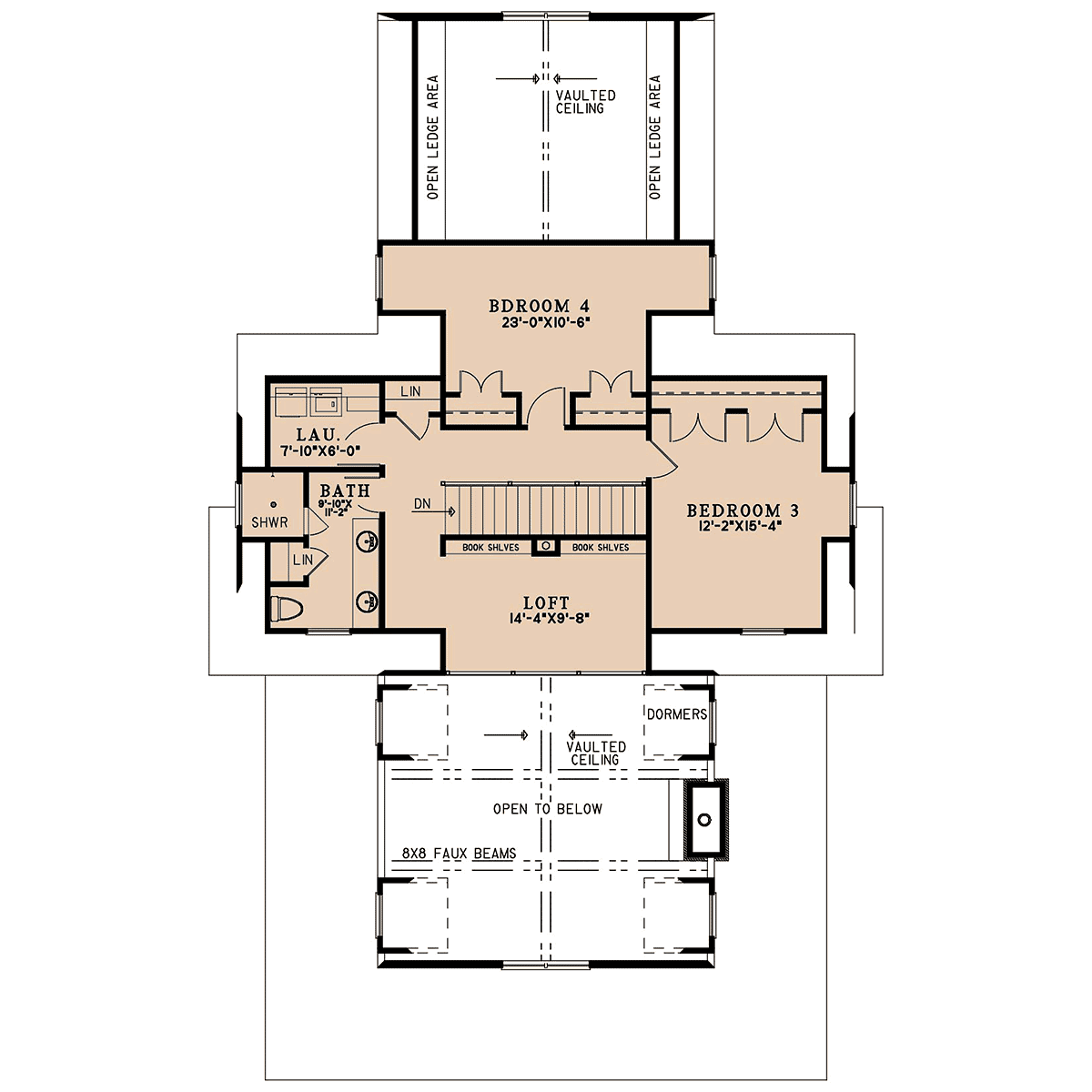 House Plan 82779 Level Two