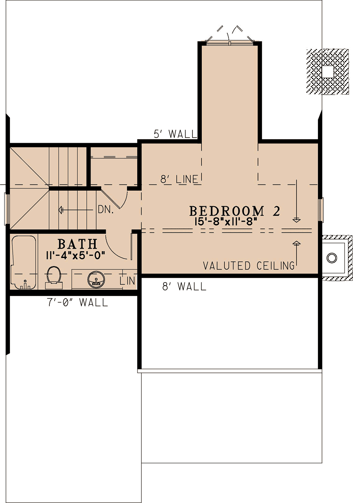 House Plan 82781 Level Two
