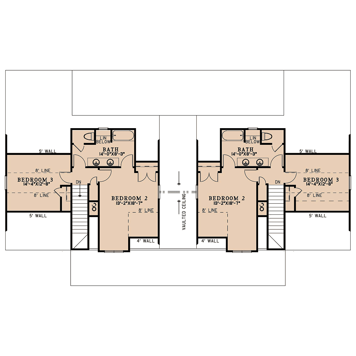 Multi-Family Plan 82799 Level Two
