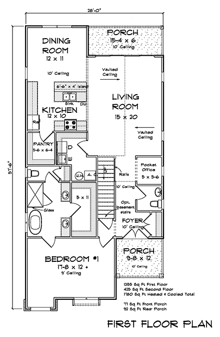 First Level Plan