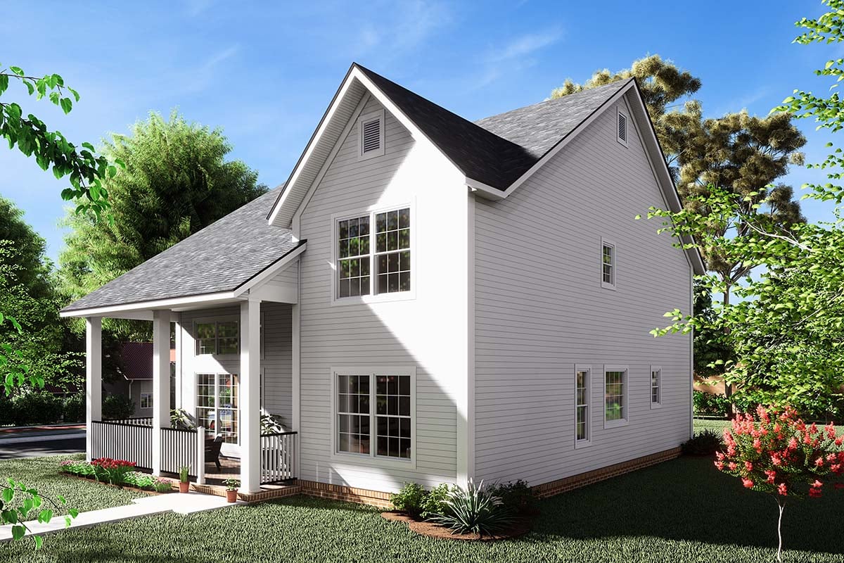 Cottage, Traditional Plan with 1888 Sq. Ft., 4 Bedrooms, 3 Bathrooms Picture 2