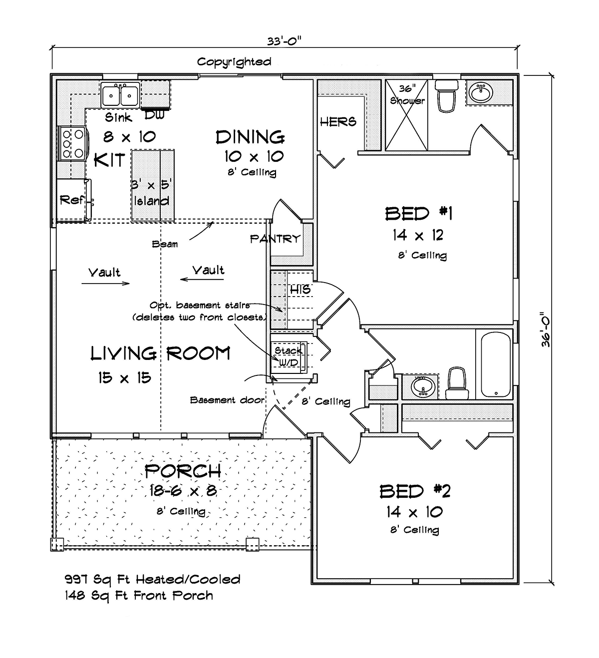 House Plan 82831 Level One