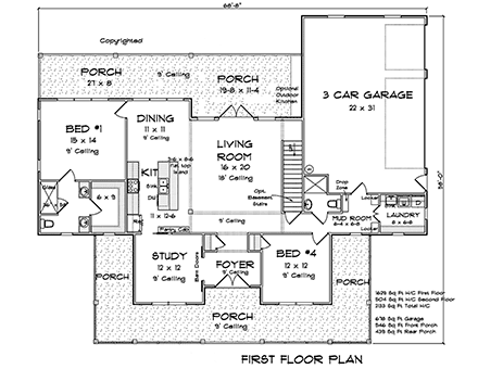 First Level Plan