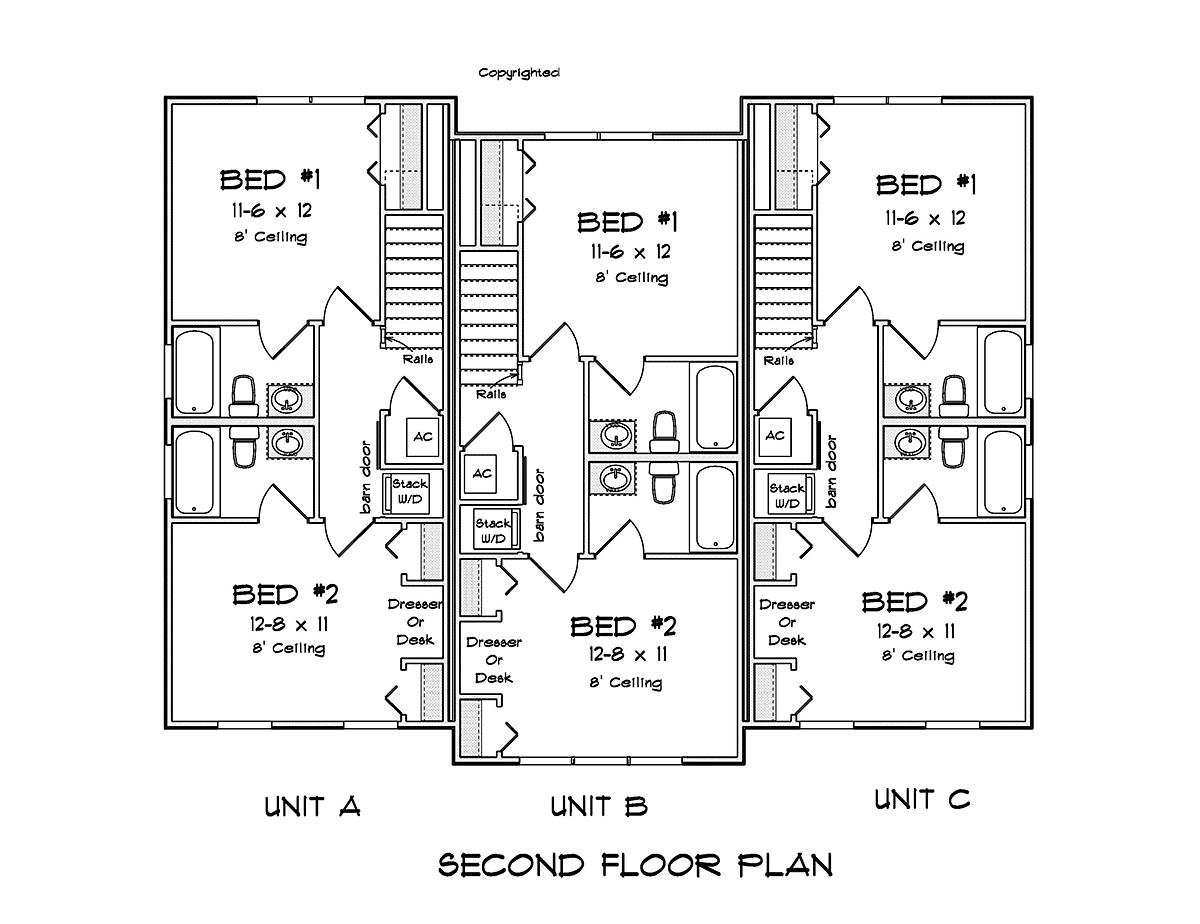 Multi-Family Plan 82844 Level Two