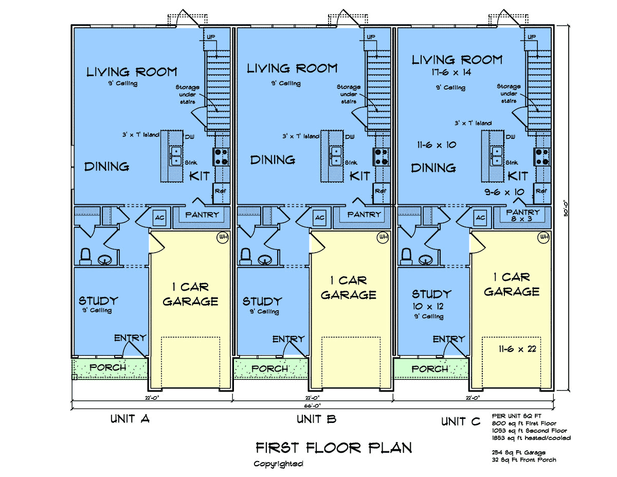 Multi-Family Plan 82846 Level One