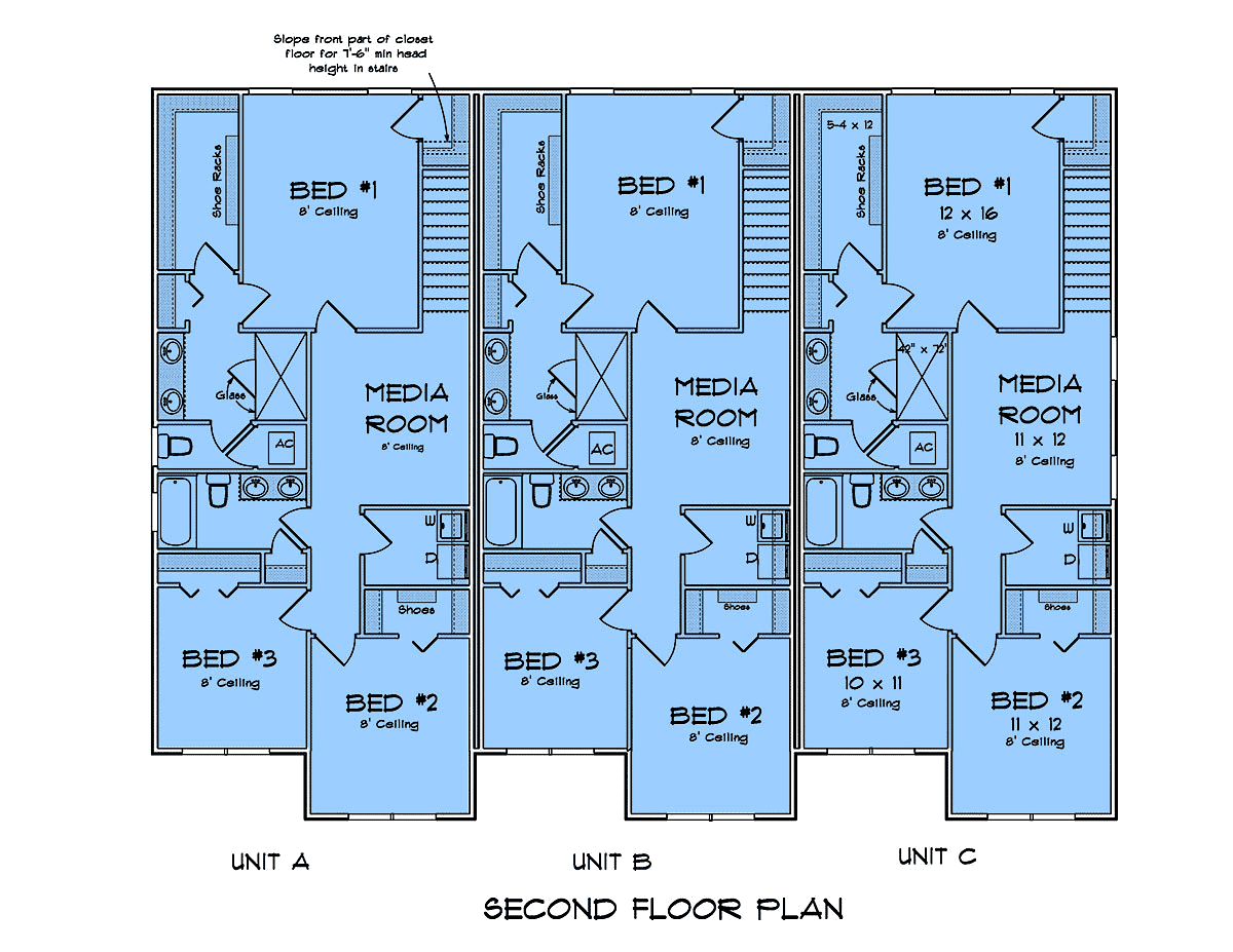 Multi-Family Plan 82846 Level Two