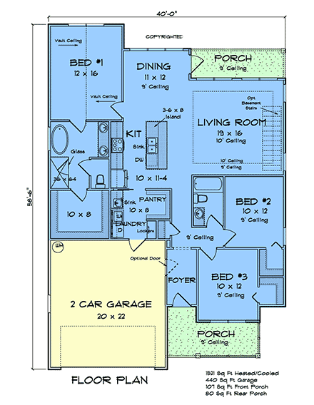 First Level Plan